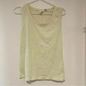 Light Yellow Vintage DKNY Pure Tank
